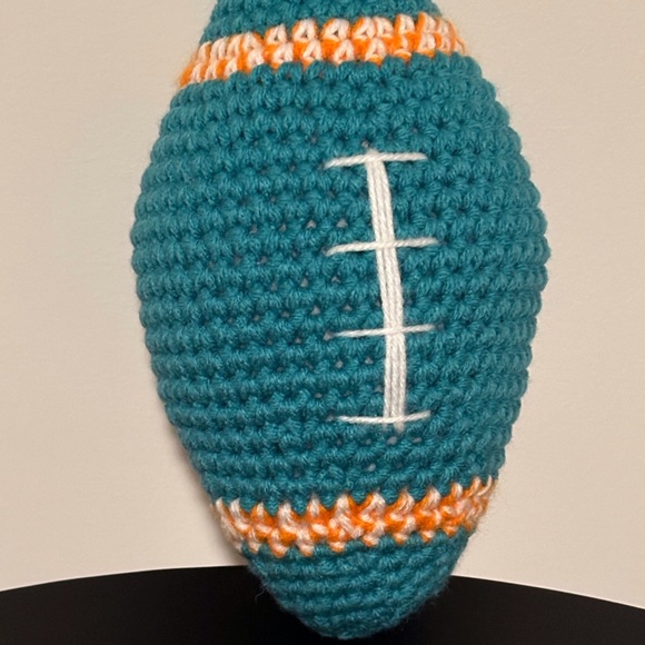 Crochet Football - Picture 3 of 5